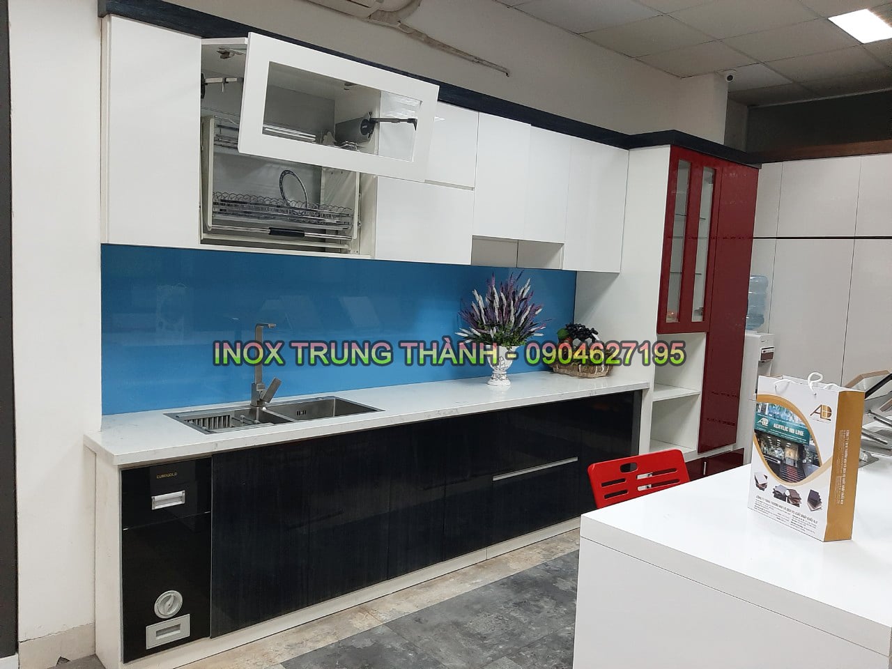 tủ bếp inox