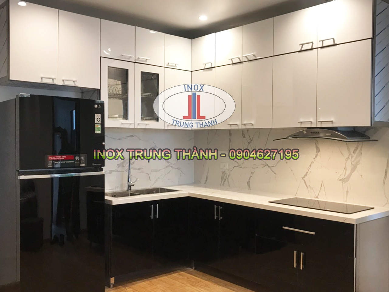 tủ bếp inox