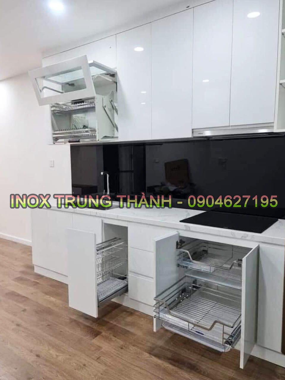 tủ bếp inox
