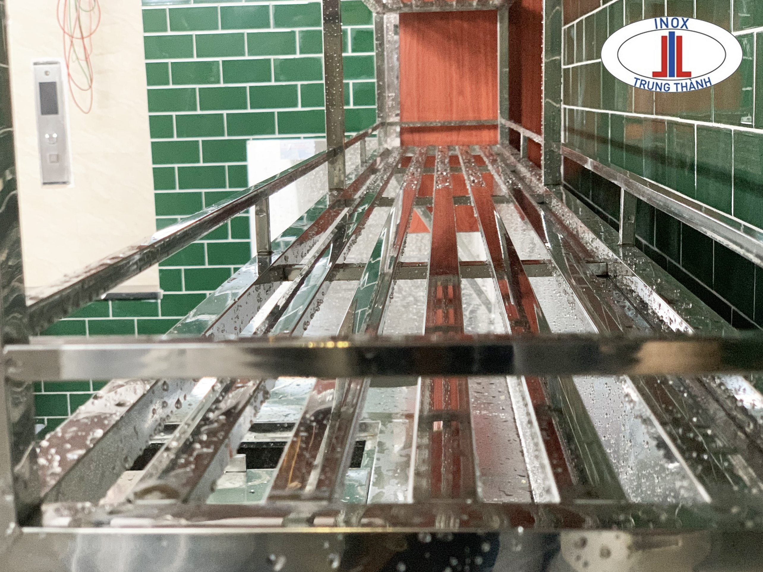 kệ inox 3 tầng đựng đồ nhà bếp