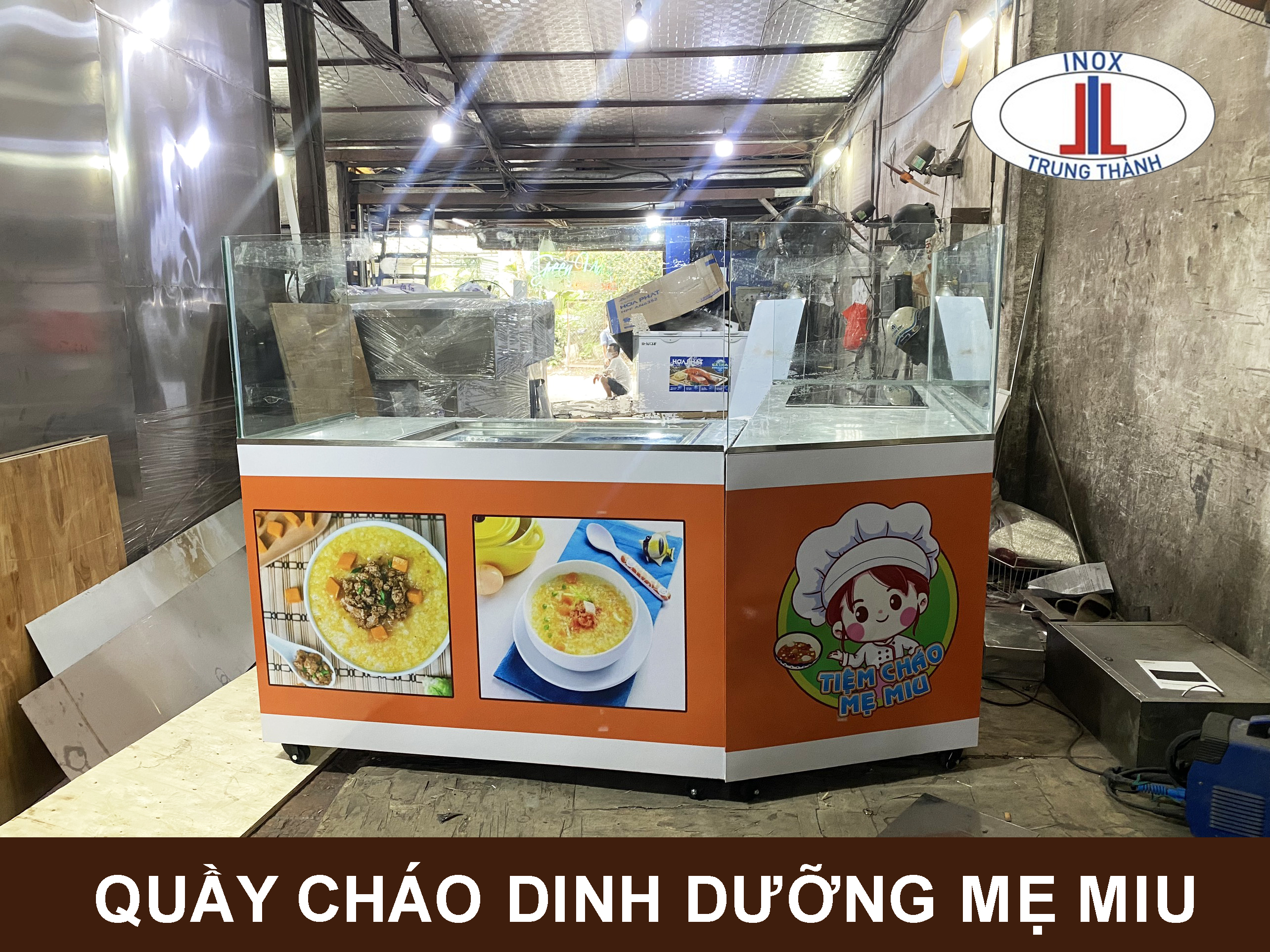 Quầy cháo dinh dưỡng