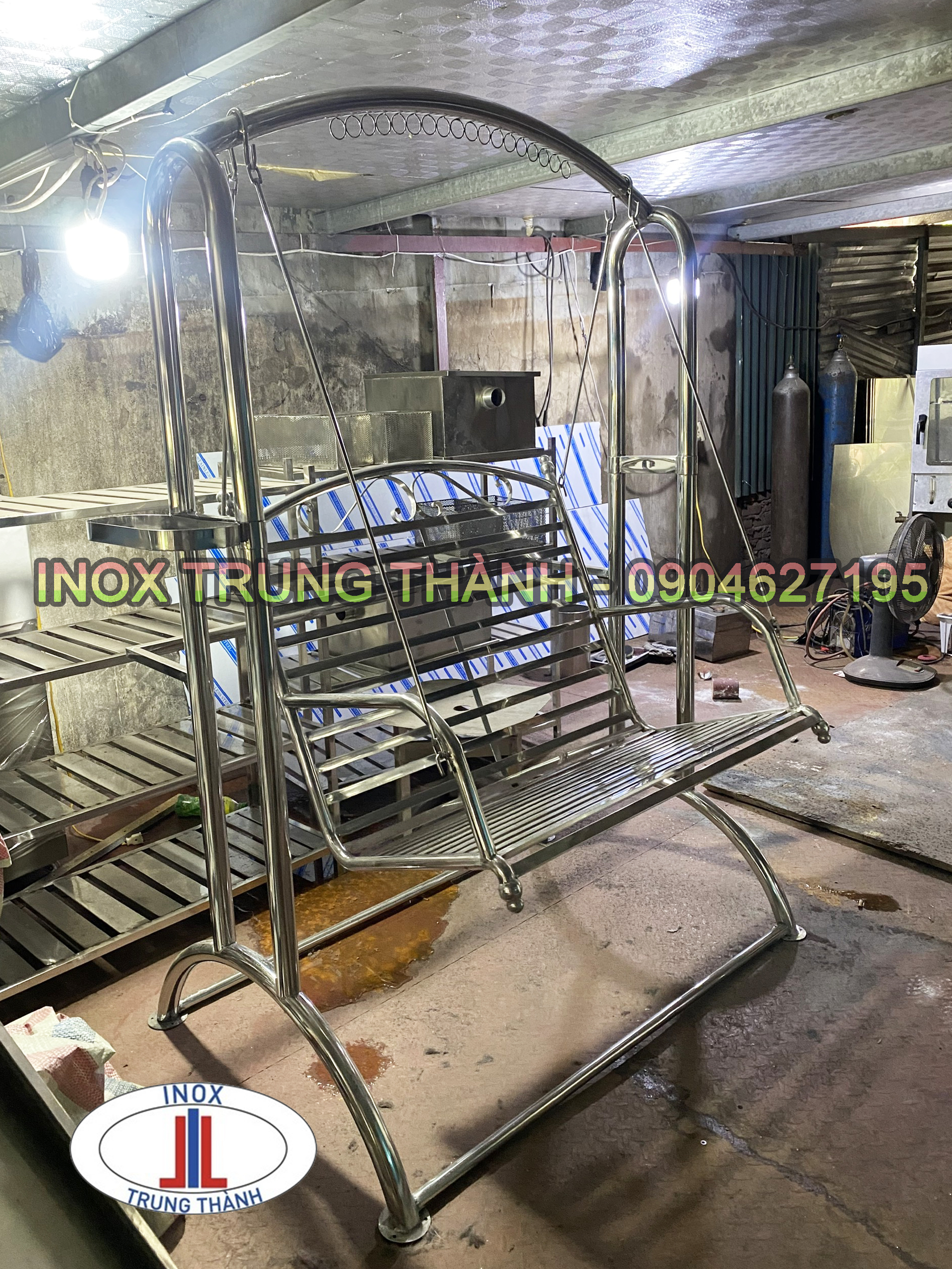 xích đu inox