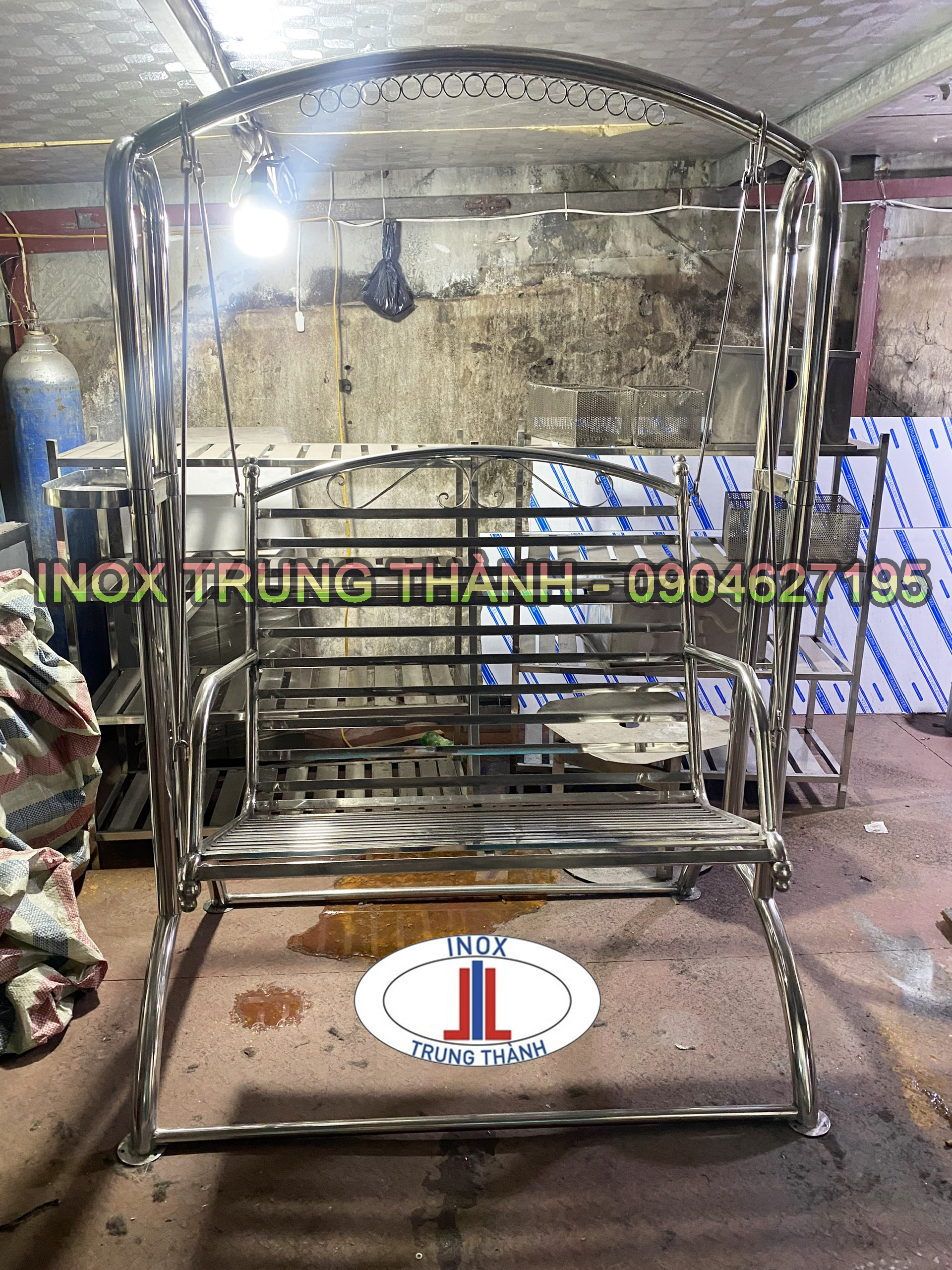 xích đu inox