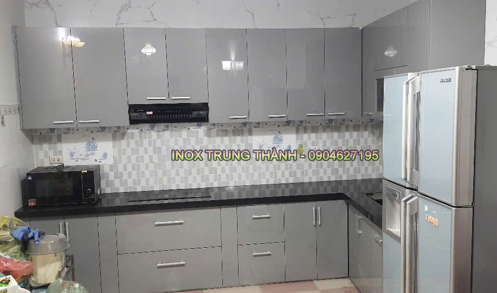 tủ bếp inox