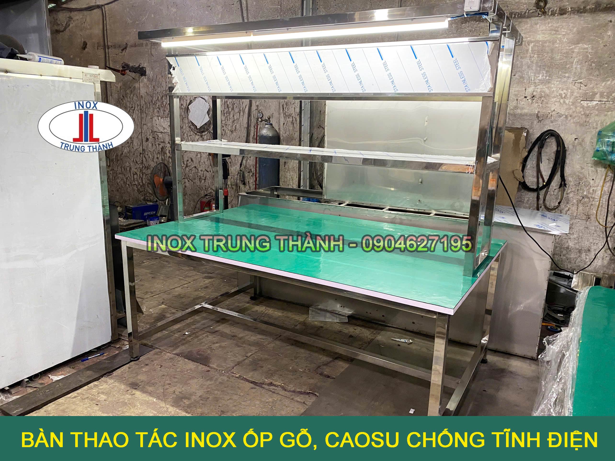 bàn thao tác inox