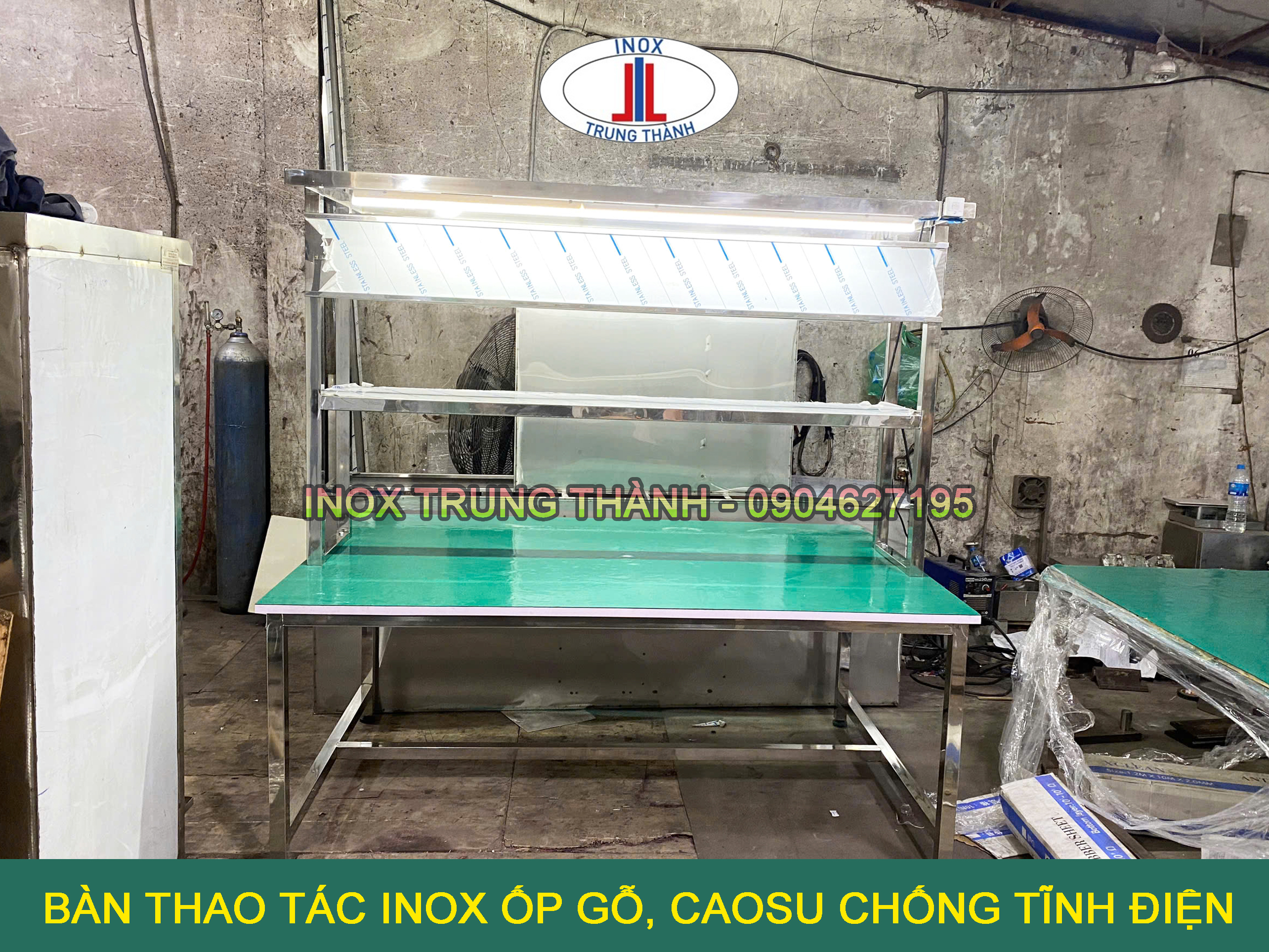 bàn thao tác inox