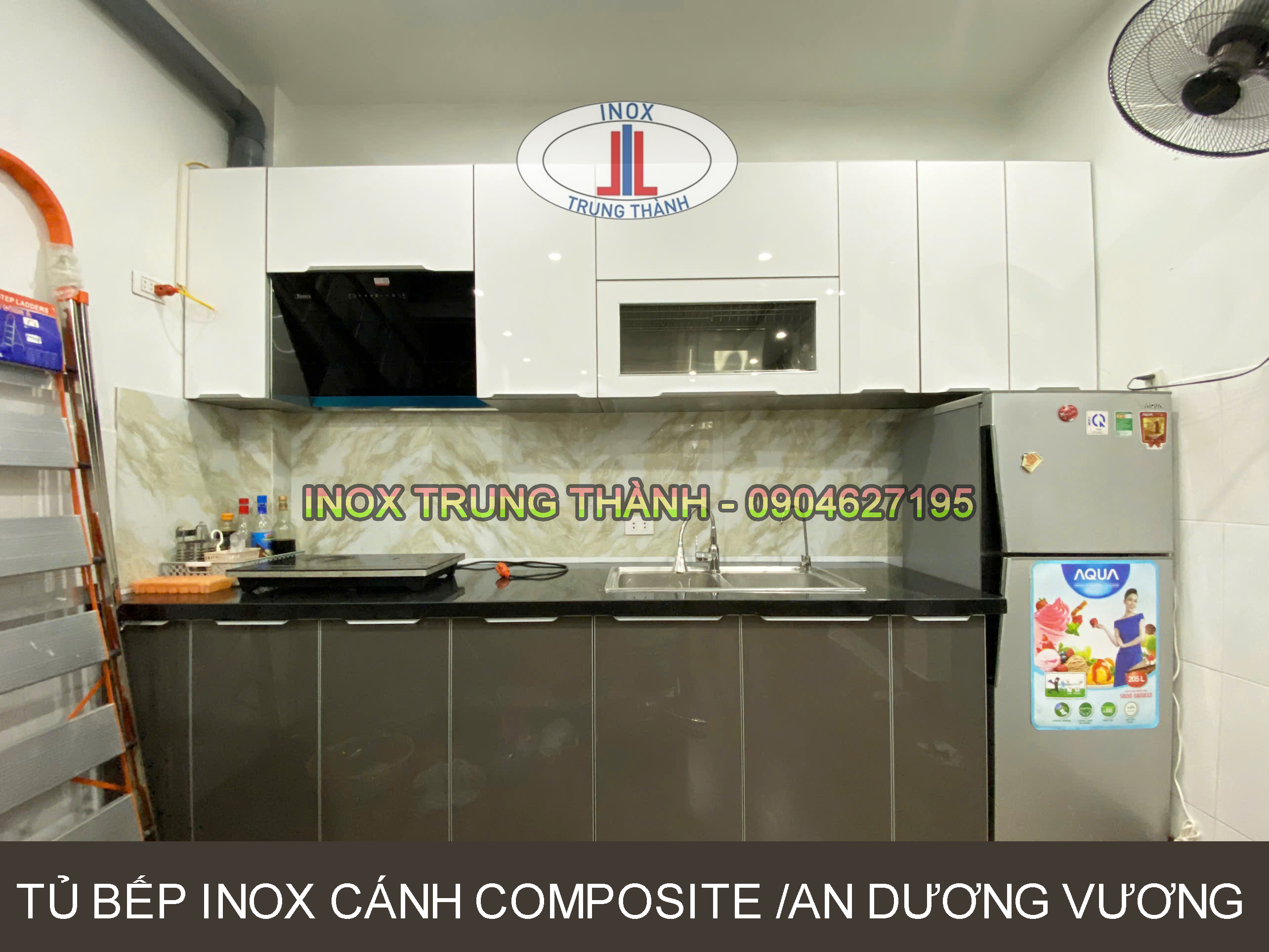 tủ bếp inox
