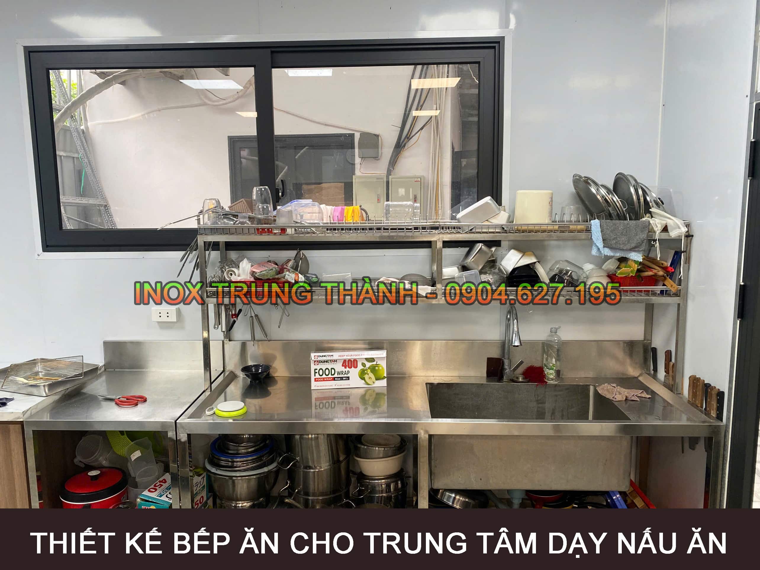 thiết bị bếp inox