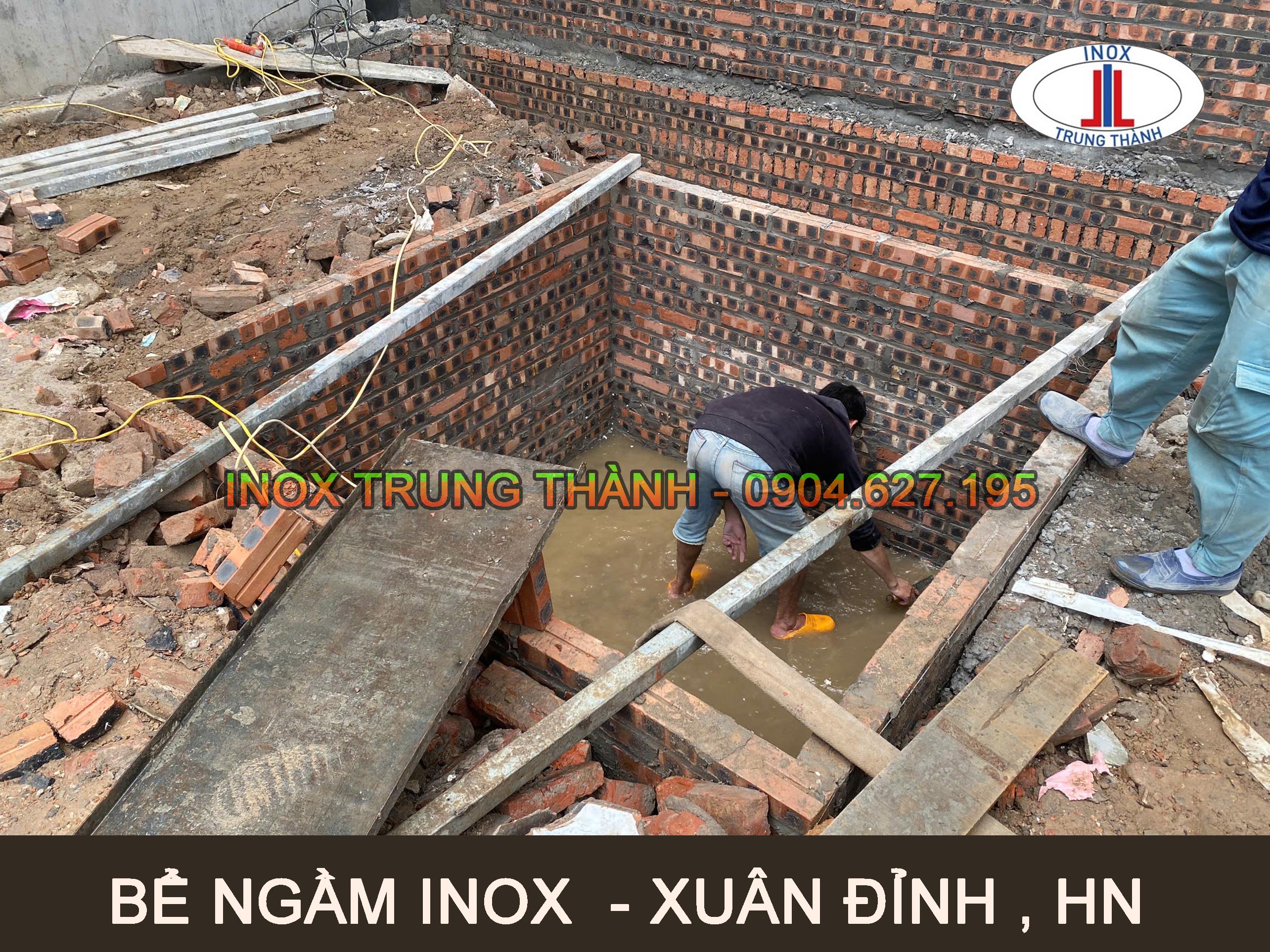 bể ngầm inox