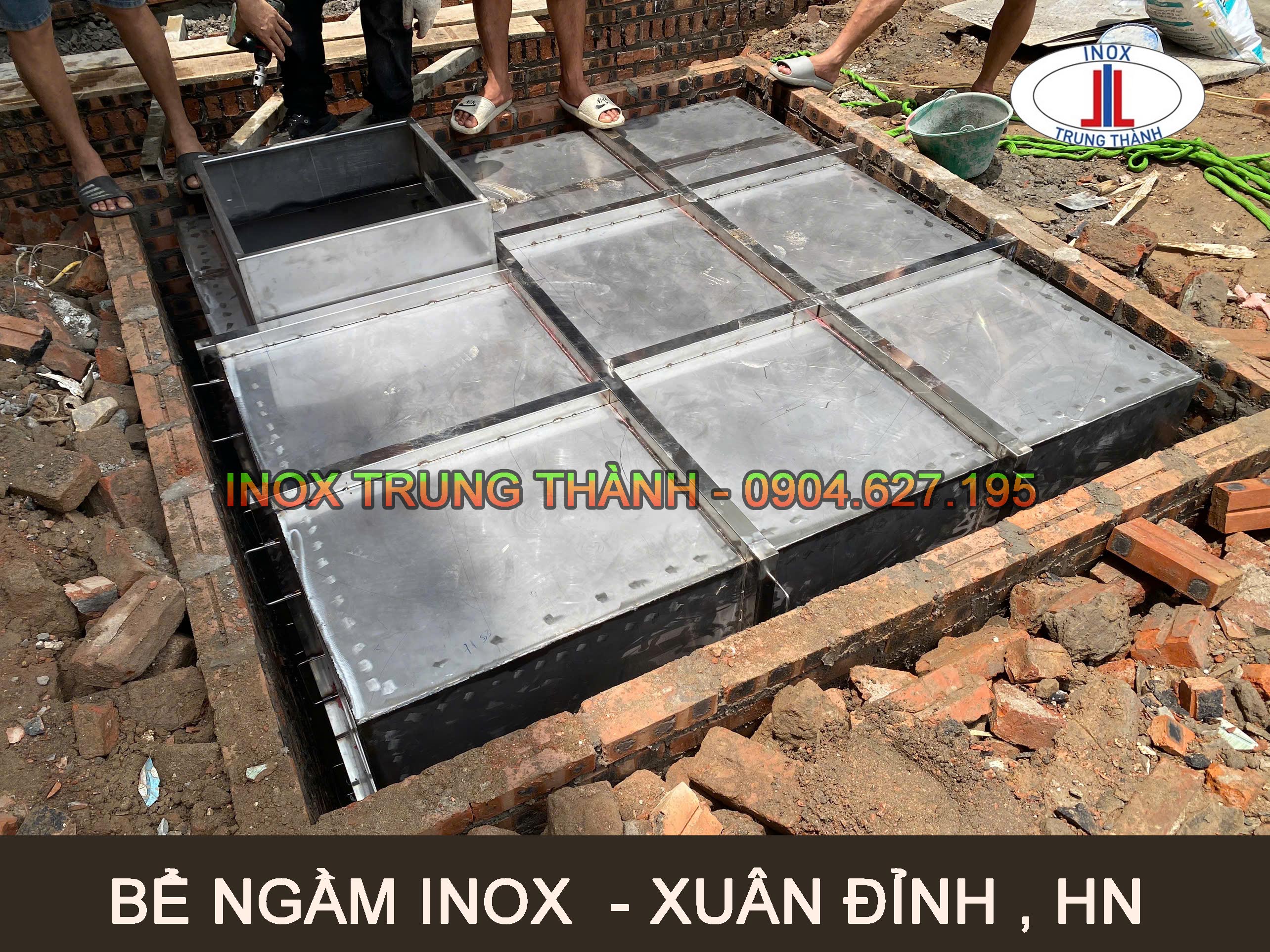 bể ngầm inox