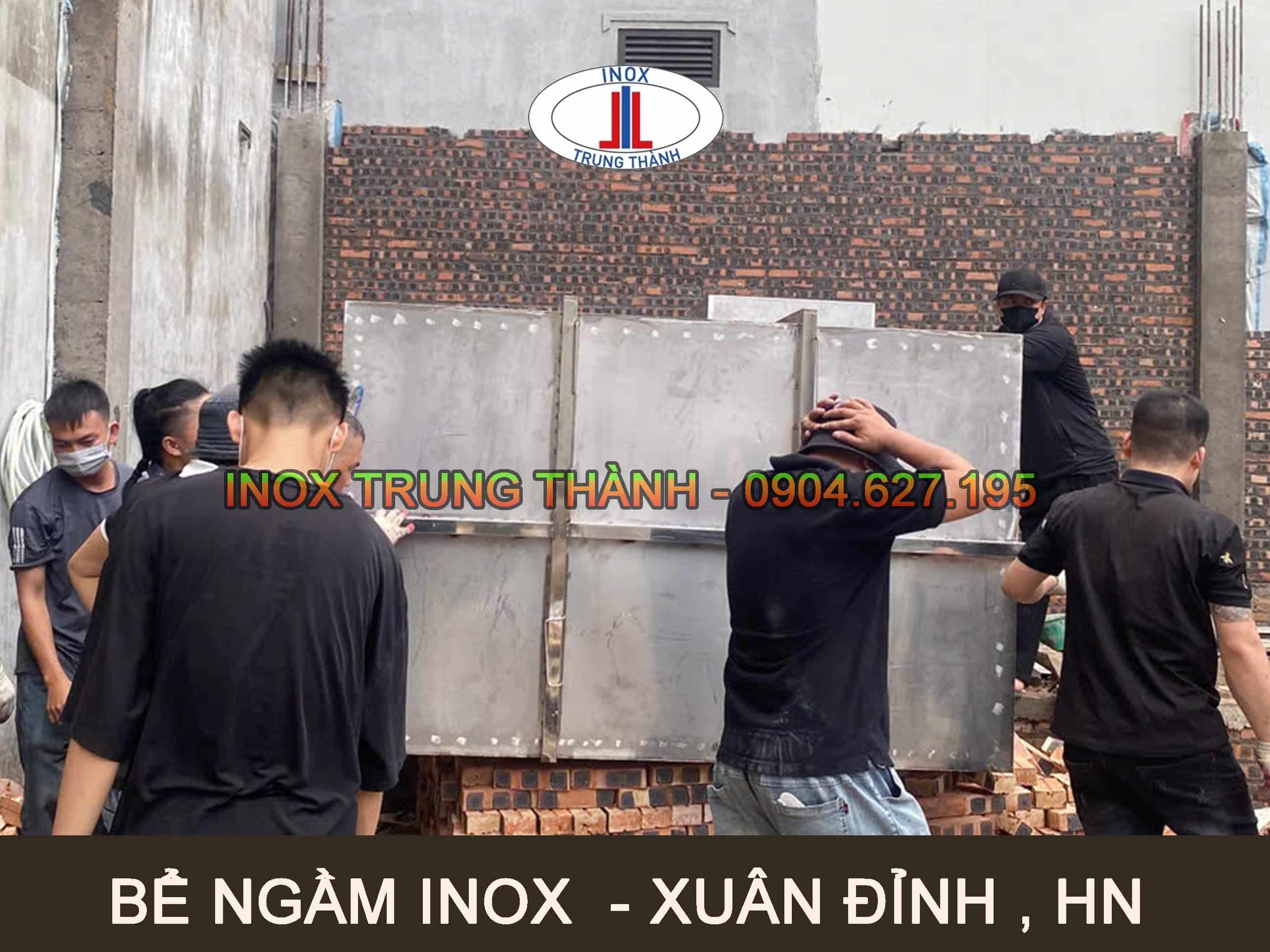bể ngầm inox