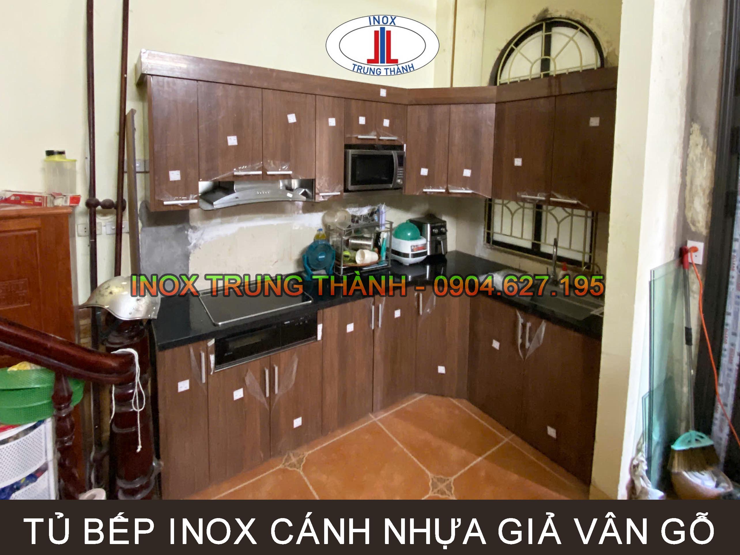 tủ bếp inox